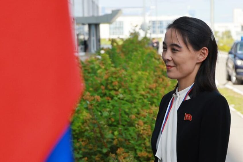 Kim Yo Jong is the sister of Pyongyang's leader Kim Jong Un, and is a key regime spokesper