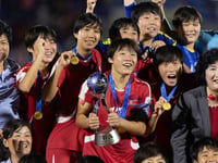 N. Korea’s World Cup-winning footballers get heroes’ welcome home