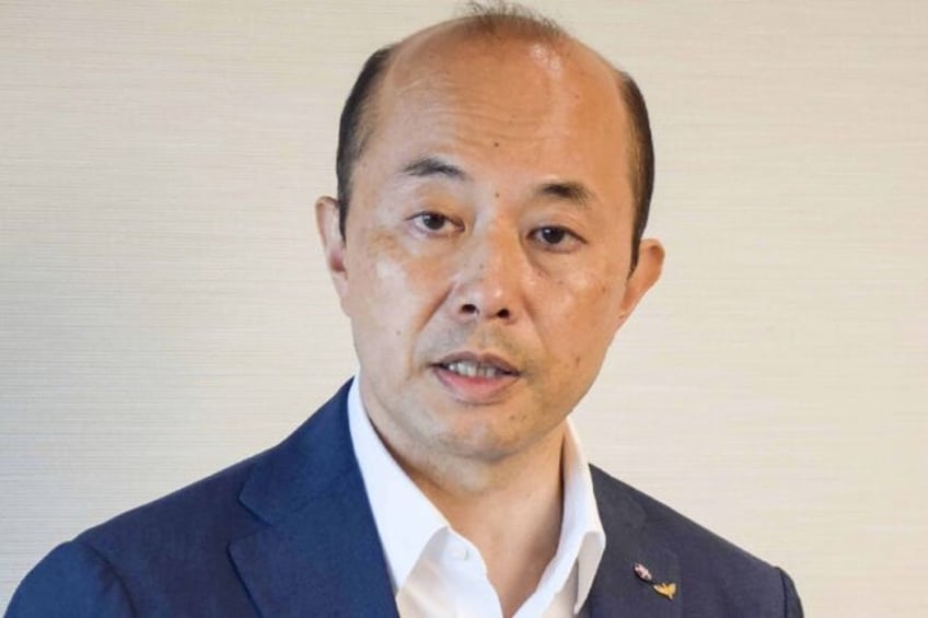 Nagasaki City Mayor Shiro Suzuki speaks to the media at City Hall on August 8, 2024