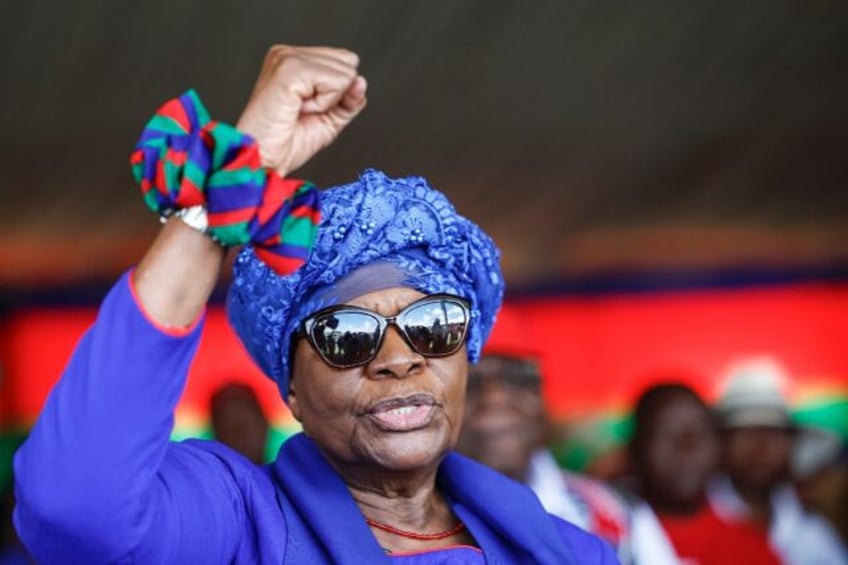 Netumbo Nandi-Ndaitwah would be the country's first woman president if elected