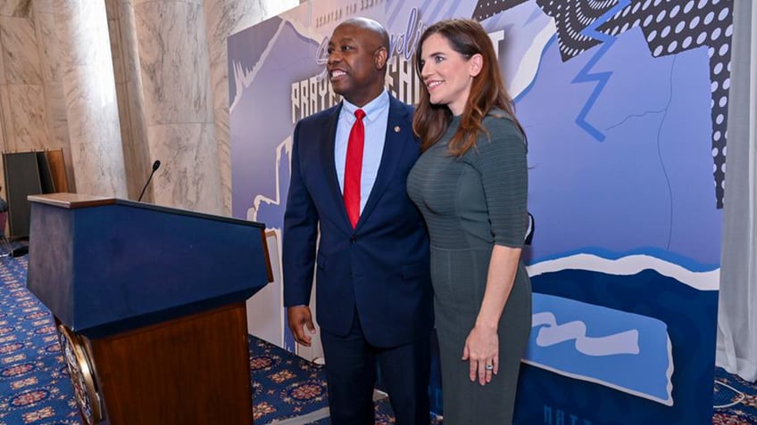 nancy mace gives racy explanation for almost being late to tim scott prayer breakfast a little tmi