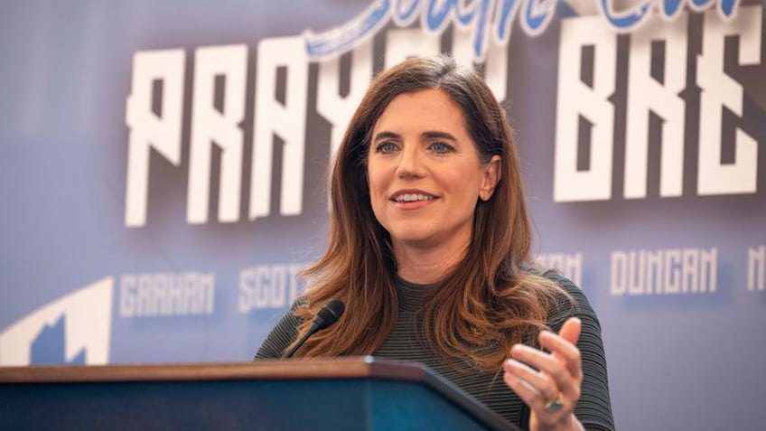 nancy mace gives racy explanation for almost being late to tim scott prayer breakfast a little tmi