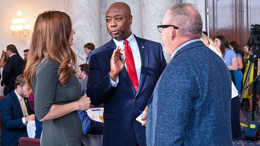 nancy mace gives racy explanation for almost being late to tim scott prayer breakfast a little tmi