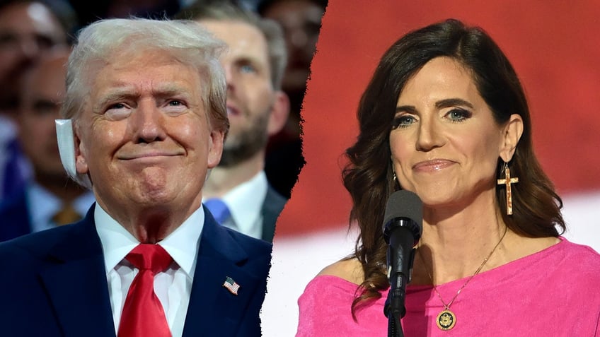 Donald Trump and Nancy Mace