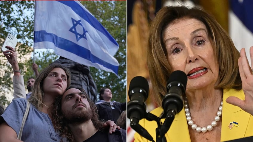 nancy pelosi chides israel not to seek revenge after hamas attack