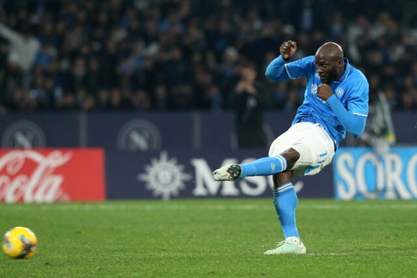 Romelu Lukaku's winning penalty was his ninth Napoli goal