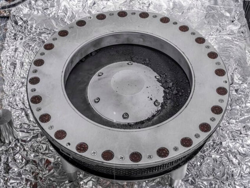 nasa shows off its first asteroid samples delivered by a spacecraft