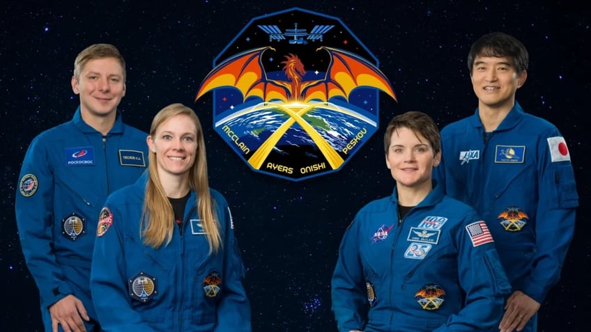 SpaceX Dragon Crew-10 team