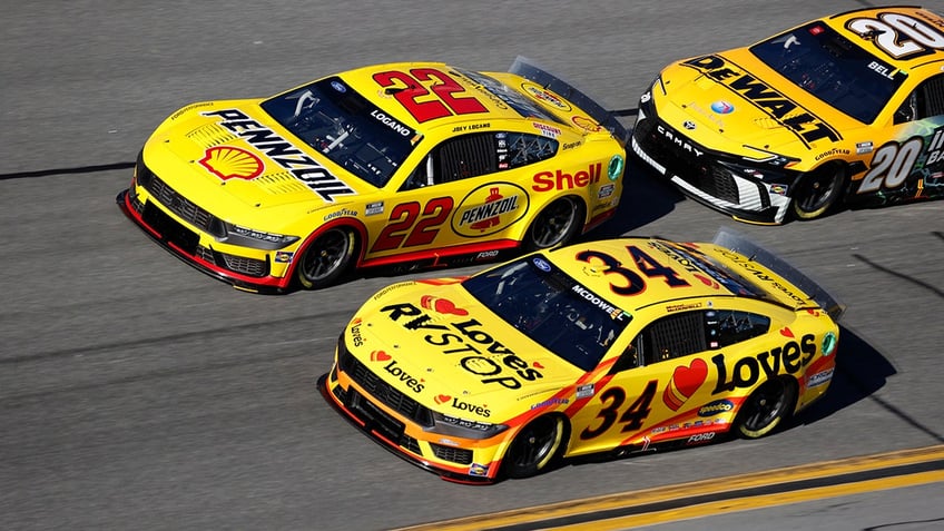 Joey Logano at Daytona