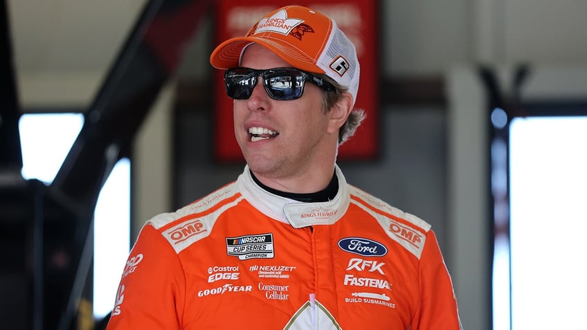 Brad Keselowski at Sonoma