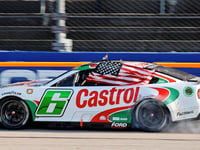 NASCAR star Brad Keselowski's daughter brings race-winning American flag to school for Pledge of Allegiance