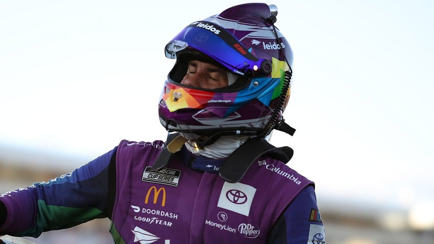 nascar star bubba wallace praises his own maturity for not punching something after frustrating race