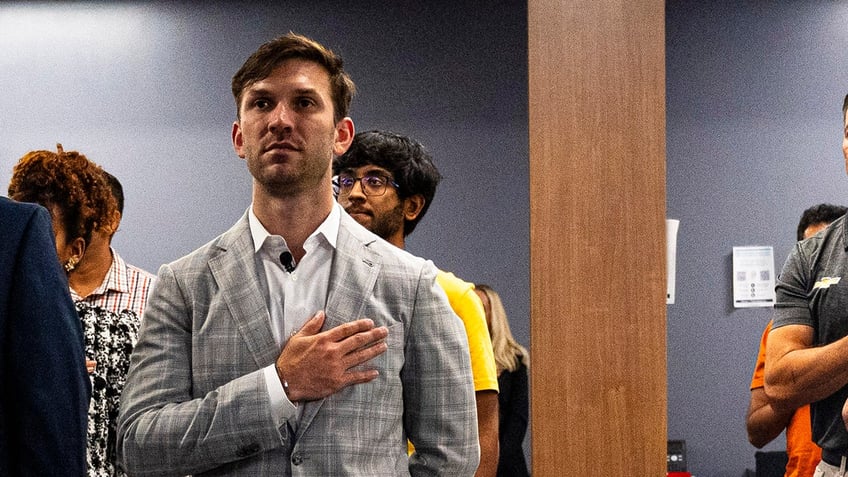 Daniel Suarez taking oath