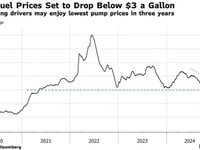 National Average Fuel Prices Nearing Three Year Low