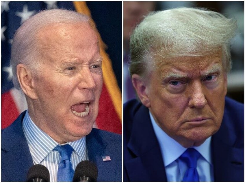 Joe Biden and Donald Trump