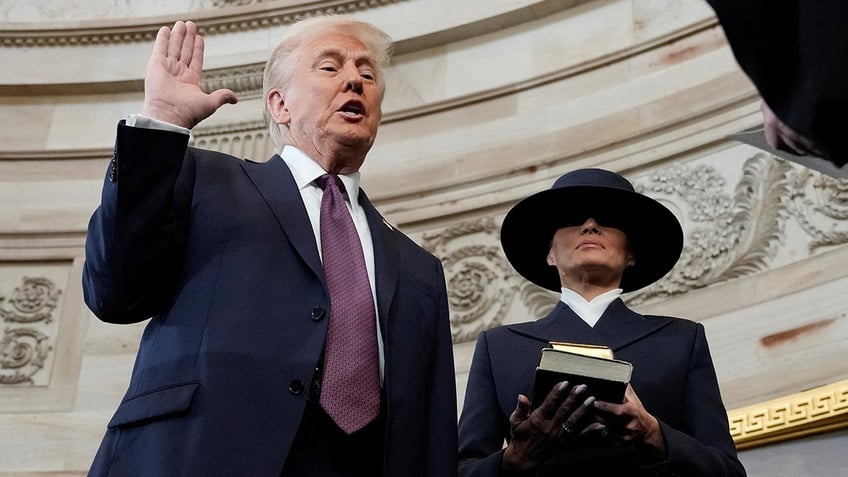 Donald Trump is sworn-in as the 47th president of the United States