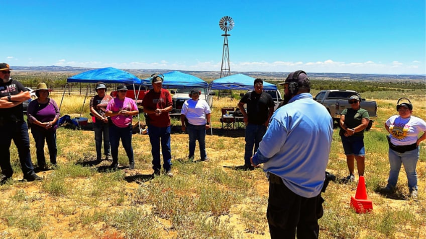 native american women taking up firearms classes for self defense refusing to be victims