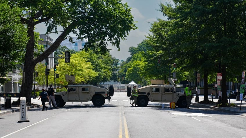 Units from the Washington DC National Guard are being deployed to assist with security for the NATO Summit in Washington DC.