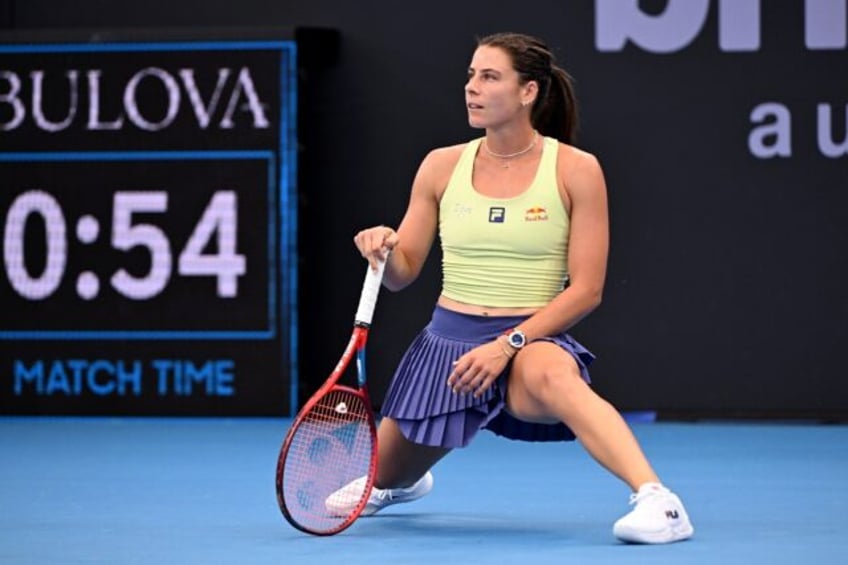 World number eight Emma Navarro was knocked out in Brisbane by a wildcard