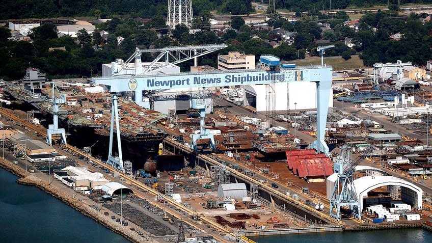 Newport News Shipbuilding in Virginia