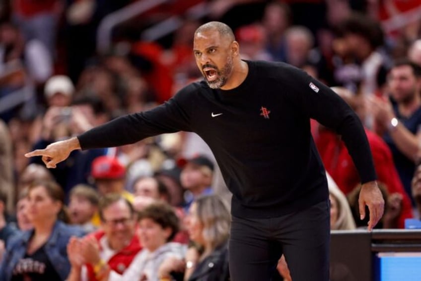 Houston Rockets head coach Ime Udoka and two Houston players were fined by the NBA over ac