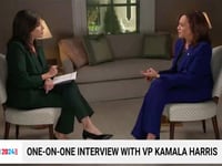 NBC News presses Kamala Harris on whether 'sexism' to blame for gap with male voters