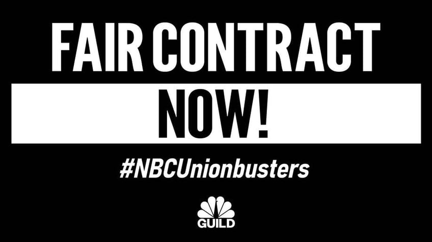 nbc union projects graphics on 30 rock accusing leadership of stalling on contract