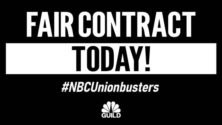 nbc union projects graphics on 30 rock accusing leadership of stalling on contract