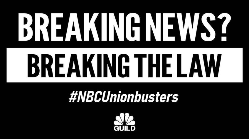 nbc union projects graphics on 30 rock accusing leadership of stalling on contract