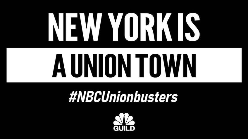 nbc union projects graphics on 30 rock accusing leadership of stalling on contract