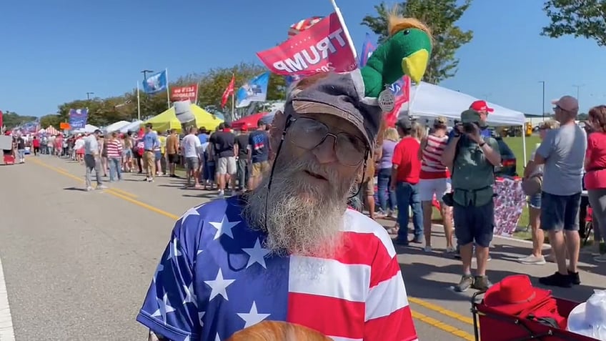 Richard at Trump rally