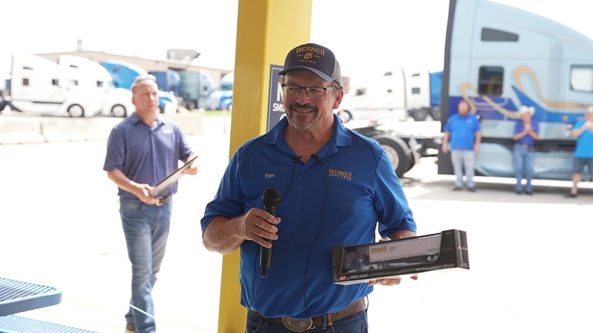 nebraska truck driver hits 5 million miles on the road without a single accident has been a gift