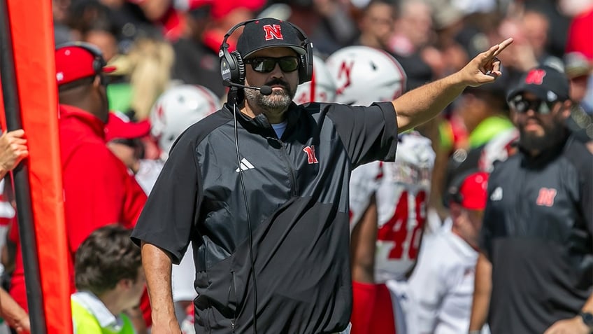 nebraskas matt rhule says no disrespect intended by pregame gathering on buffaloes logo