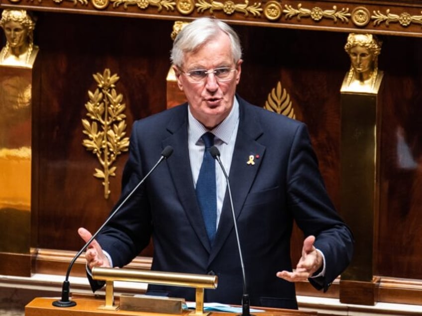 Prime Minister Michel Barnier is at the National Assembly on the day of the no-confidence