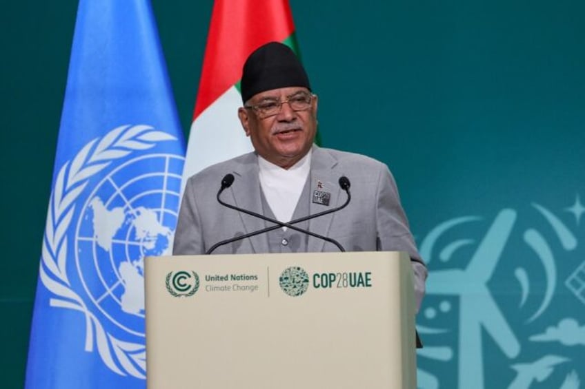 Nepal's Prime Minister Pushpa Kamal Dahal