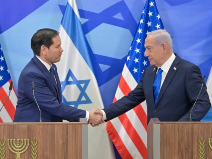 Rubio and Netanyahu (Koby Gideon / GPO)