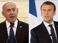 Netanyahu calls Macron, other Western leaders who support arms embargo against Israel a ‘disgrace’