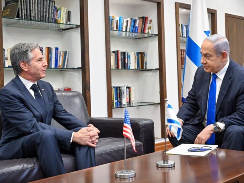 Blinken and Netanyahu (Kobi Gideon GPO)