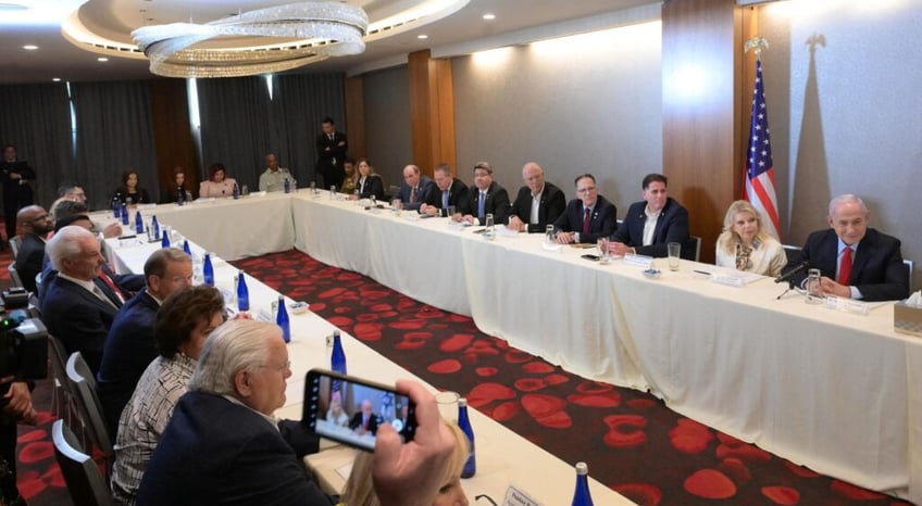 netanyahu meets with evangelical christian leaders on us visit