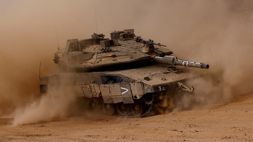 Tank operates in Israel's war against Hamas
