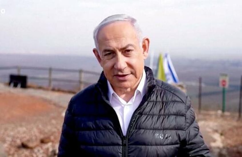 netanyahu says israeli forces secured buffer zone in golan heights after syrias assad toppled