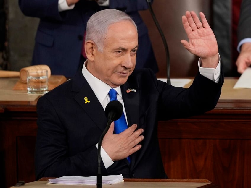 netanyahu tells congress our fight is your fight thanks trump in address