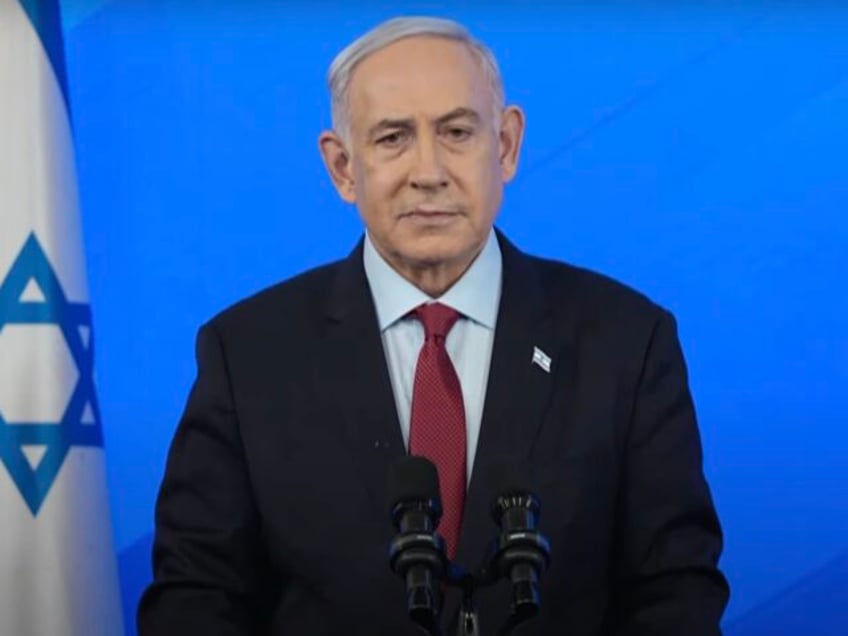 Benjamin Netanyahu press conference (Screenshot / YouTube)