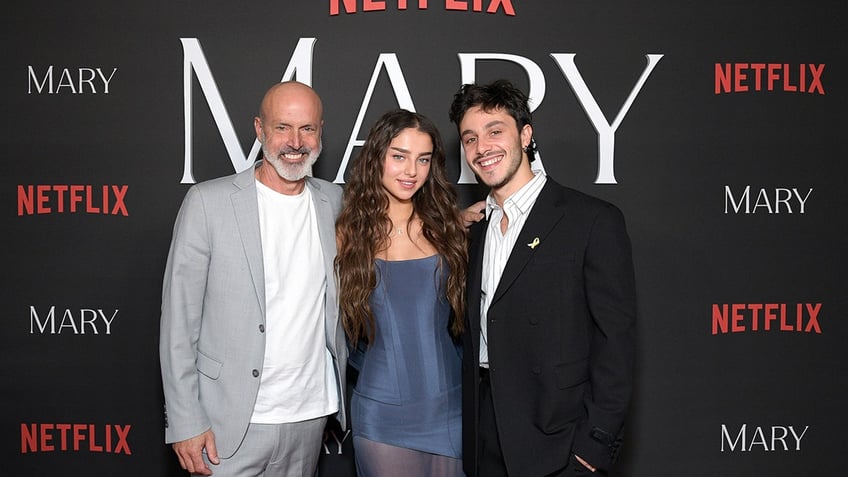  D. J. Caruso, Noa Cohen, and Ido Tako attend the Los Angeles special screening of Netflix's "Mary" 