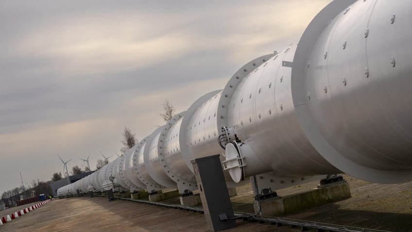 Hyperloop in northern Netherlands