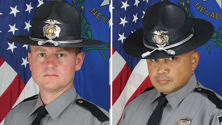 nevada state troopers killed by drunken driver on las vegas freeway identified deep sorrow