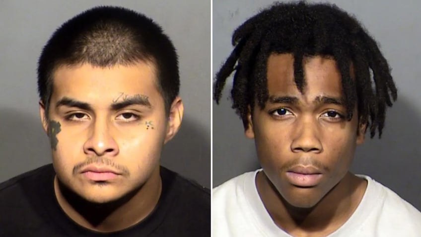 Jesus Ayala, 18, and Jzamir Keys, 16