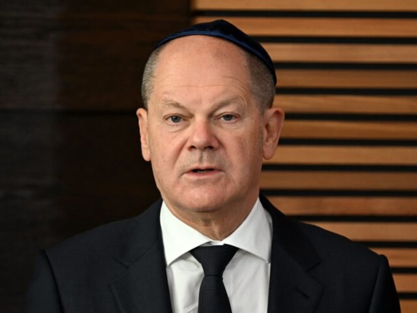 never again must be unbreakable chancellor olaf scholz condemns rise of antisemitism in germany