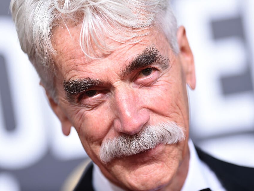 Actor Sam Elliott arrives for the 76th annual Golden Globe Awards on January 6, 2019, at t