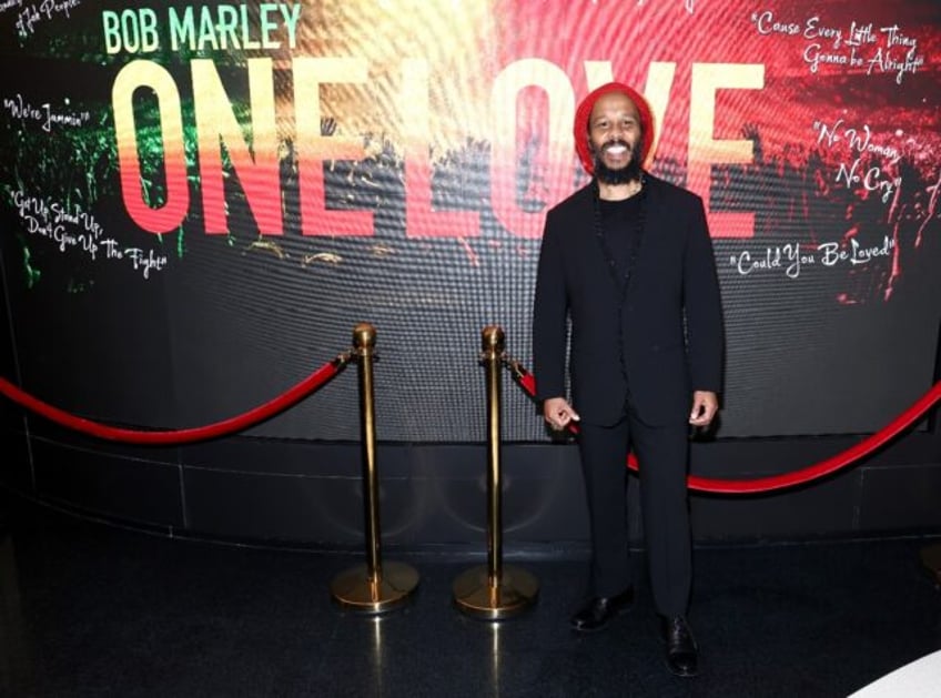 Ziggy Marley attends a Washington screening of "Bob Marley: One Love" on February 13, 2024